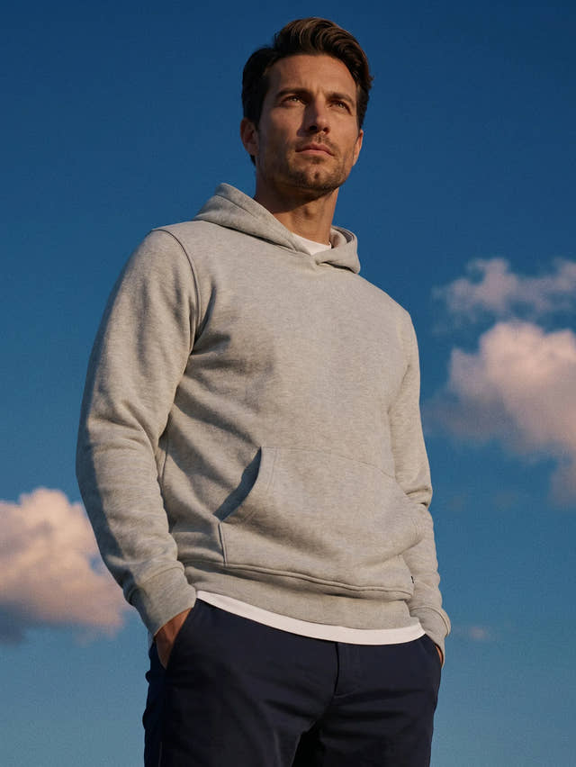 Sudadera con capucha de algodón orgánico