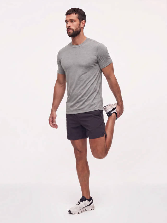 T-shirt col rond sport FlowBlend™