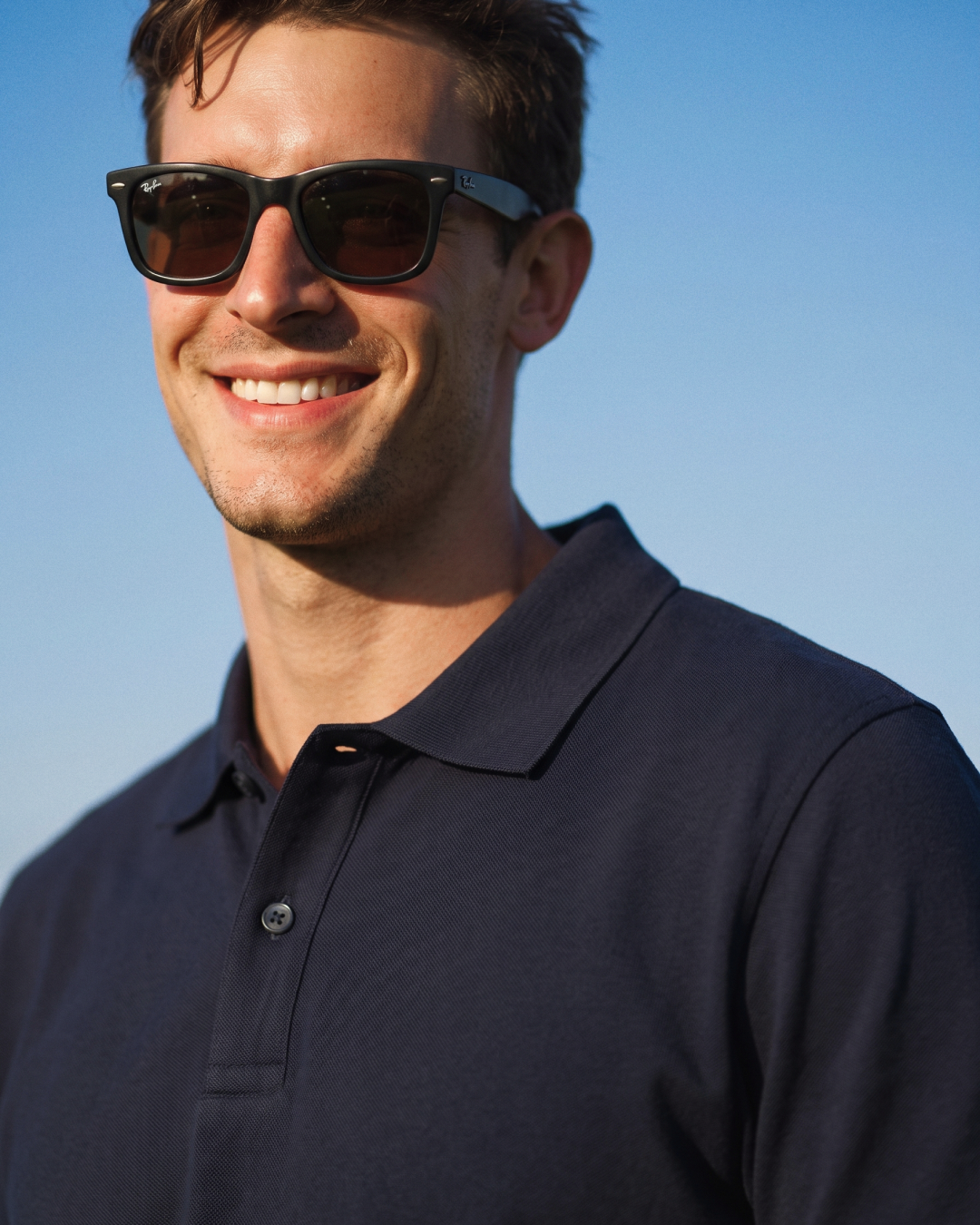 Organic Cotton Piqué Polo Shirt