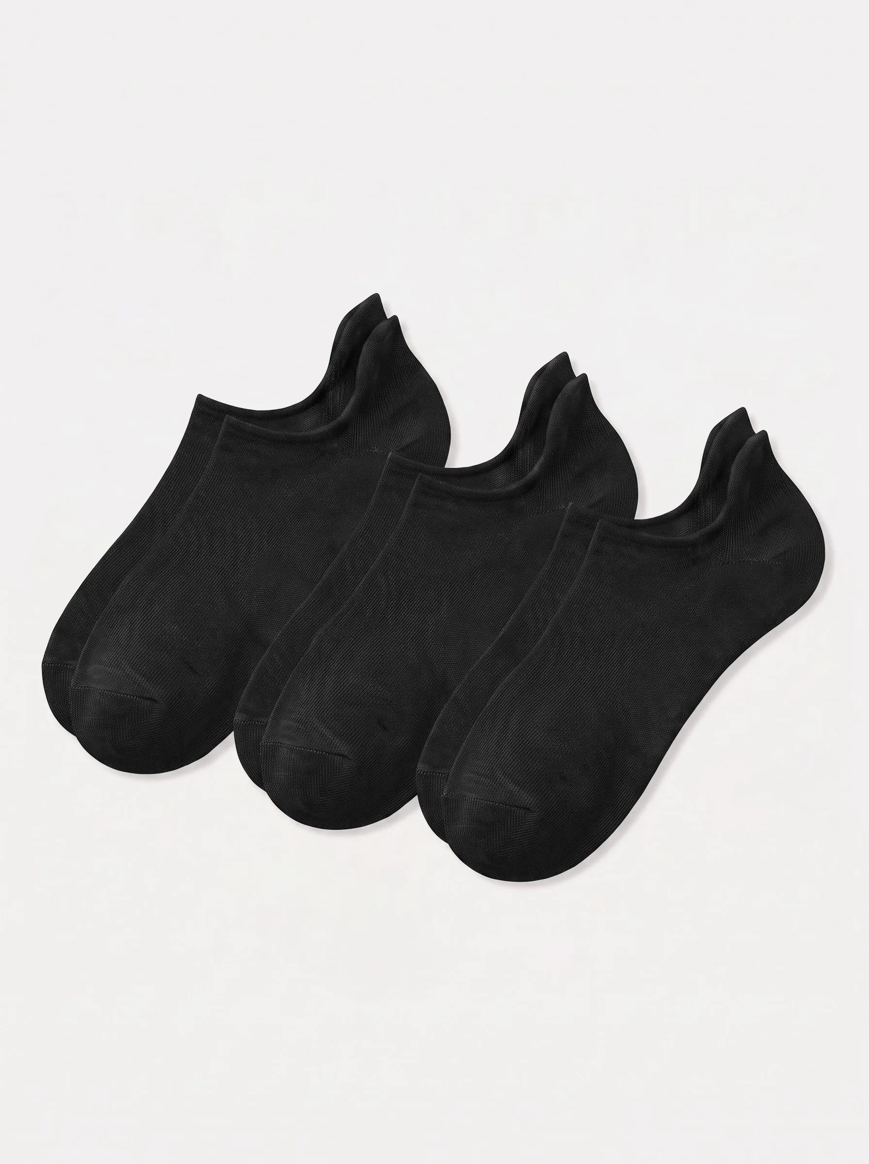 Calcetines tobilleros de algodón Supima® — Pack de 3