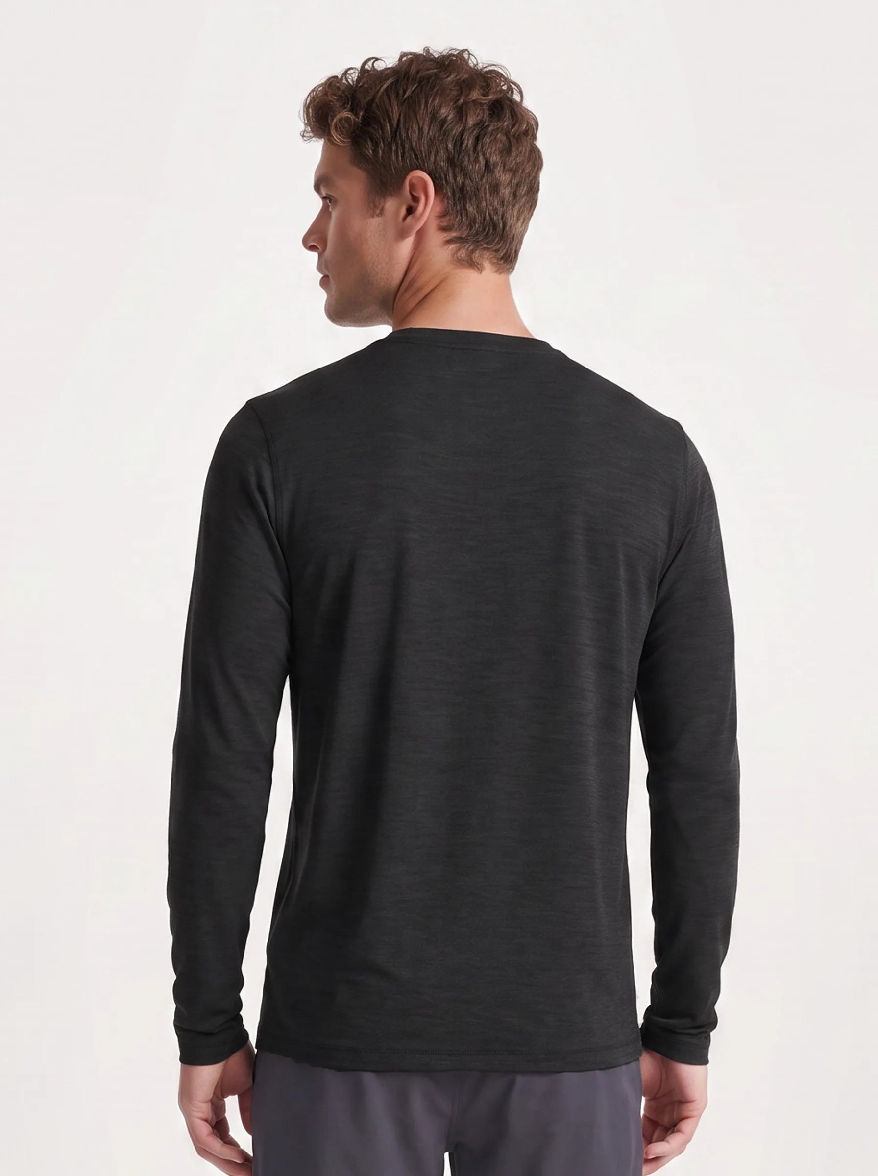 Maglia a maniche lunghe girocollo FlowBlend™ Active