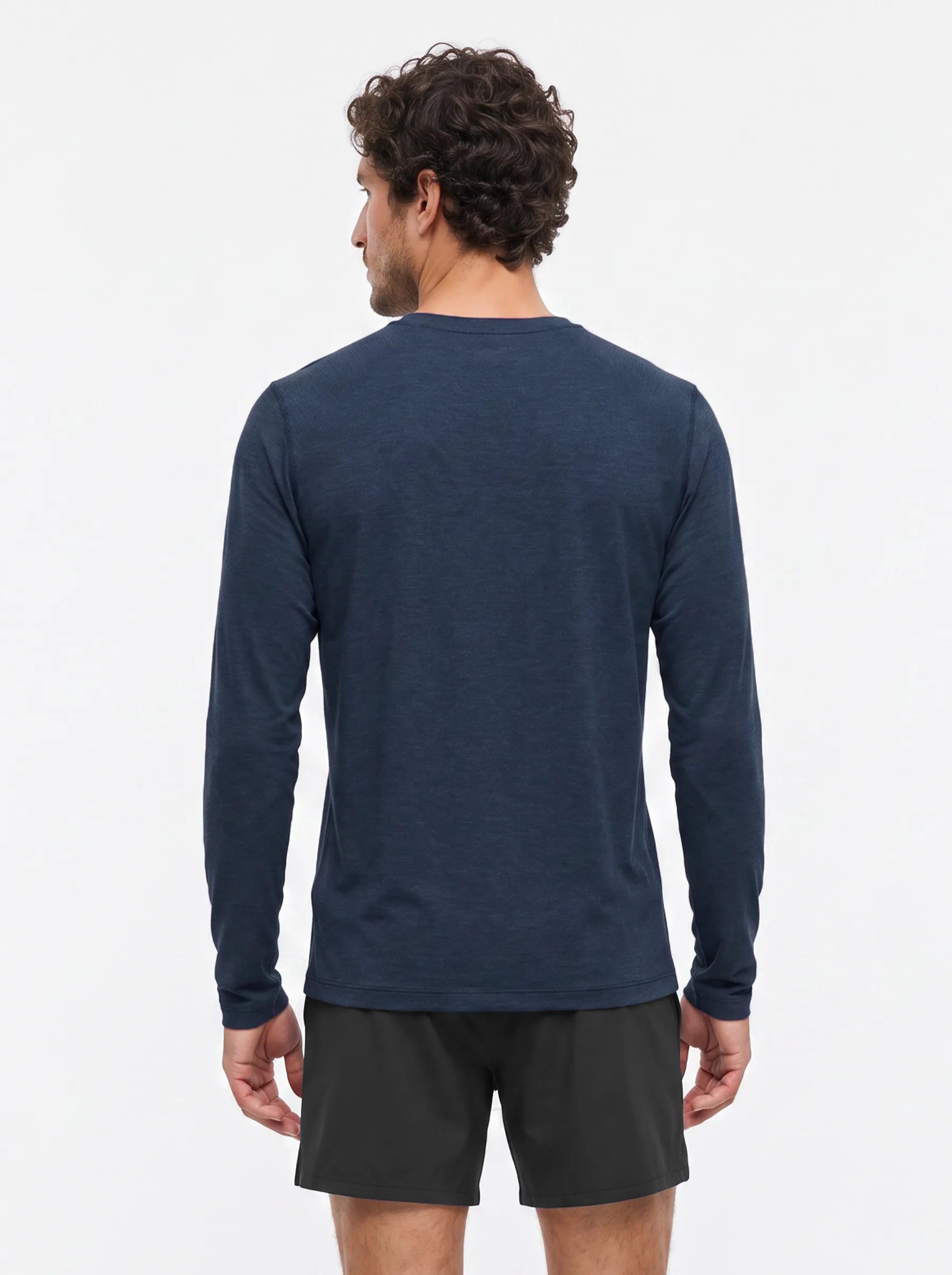 Maglia a maniche lunghe girocollo FlowBlend™ Active