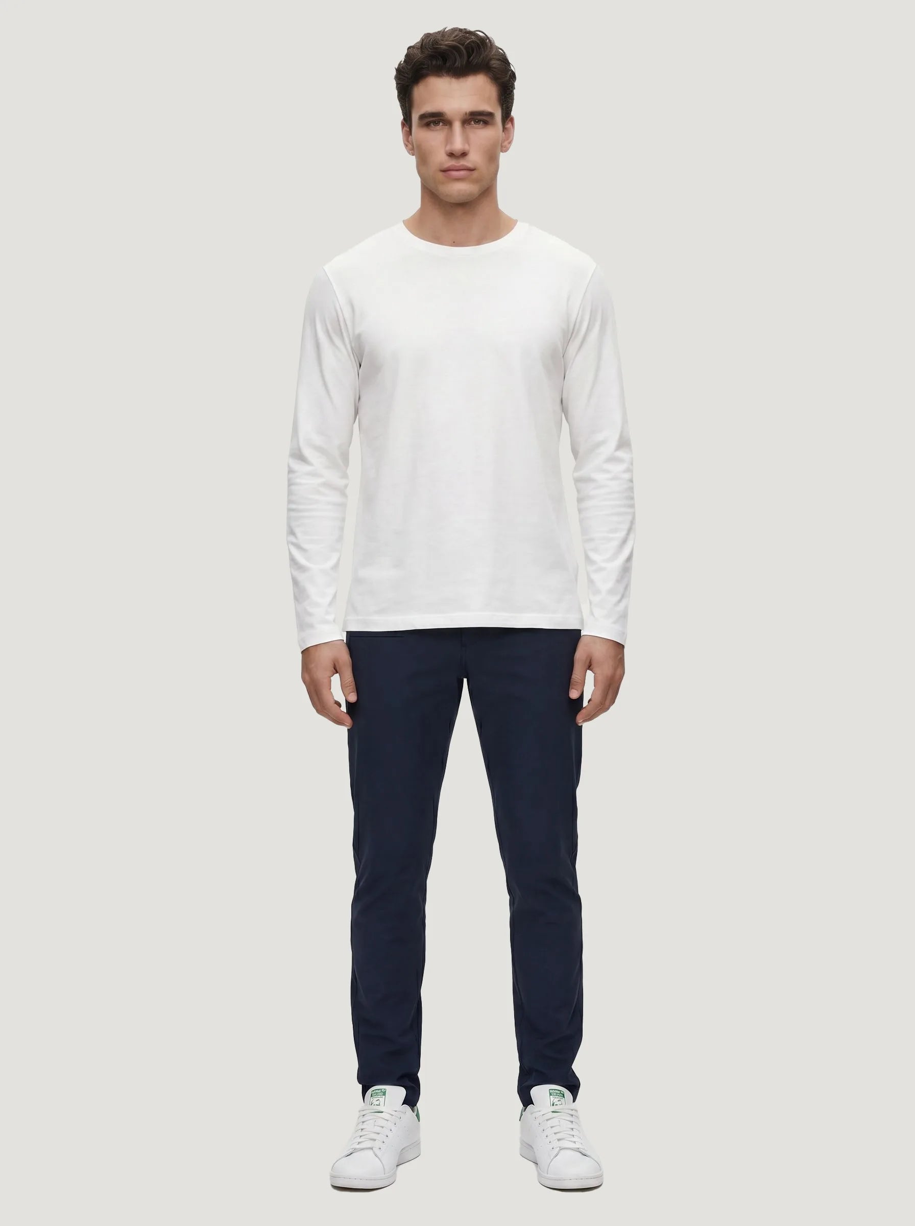Pantalón chino súper elástico Bonflex™ – Corte slim atlético — Pack de 2
