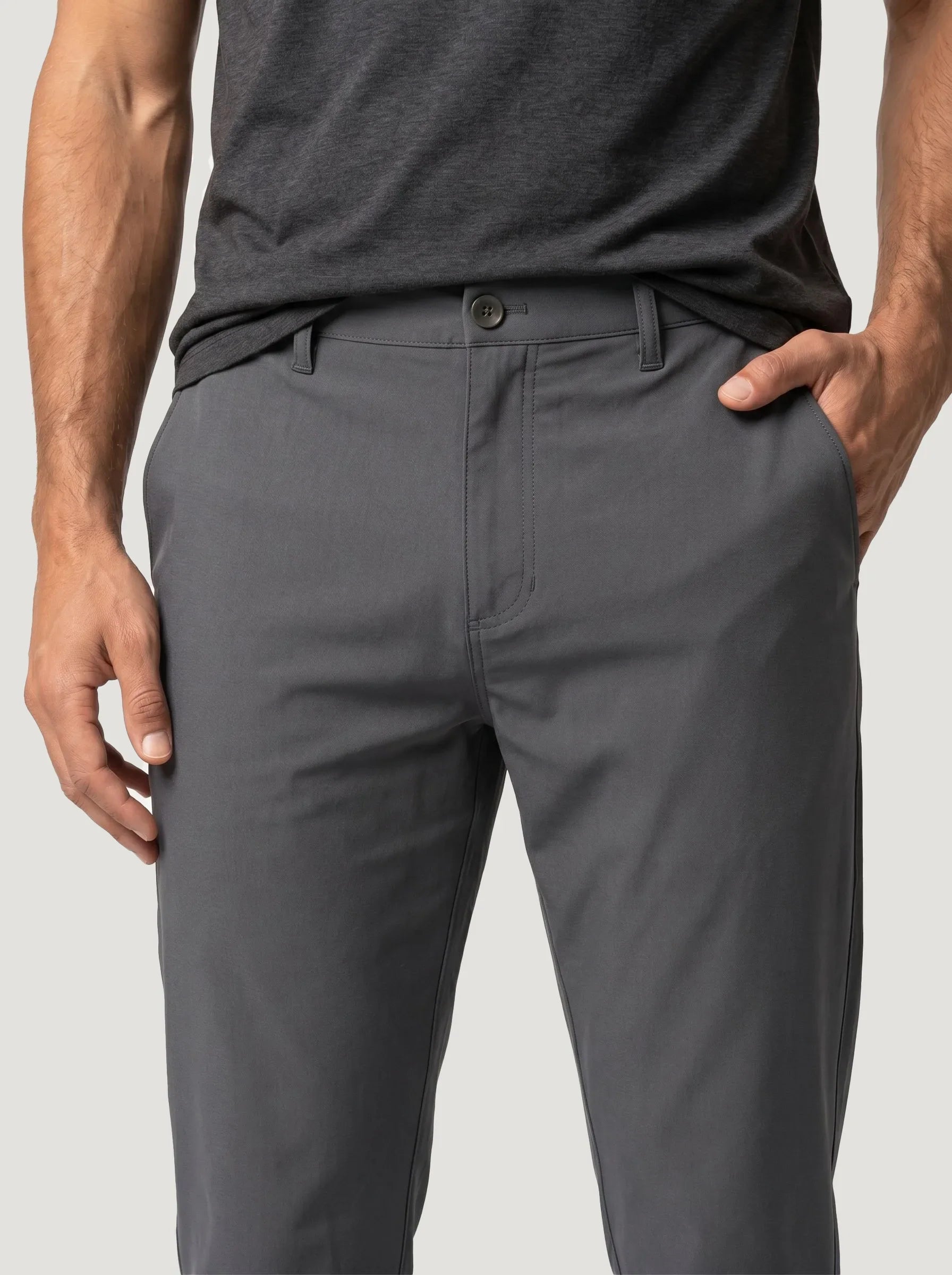 Bonflex™ Stretch-Chinohose – Klassische Passform — 2er-Pack