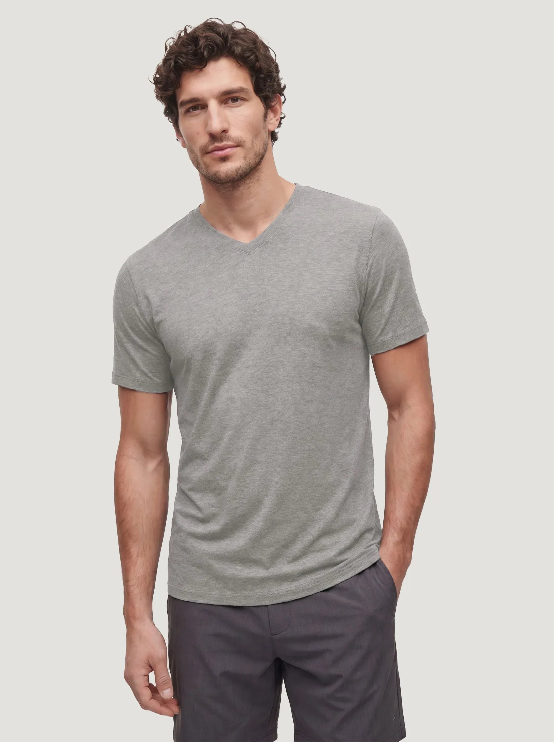 T-shirt col V AirPace™ Performance — Lot de 3