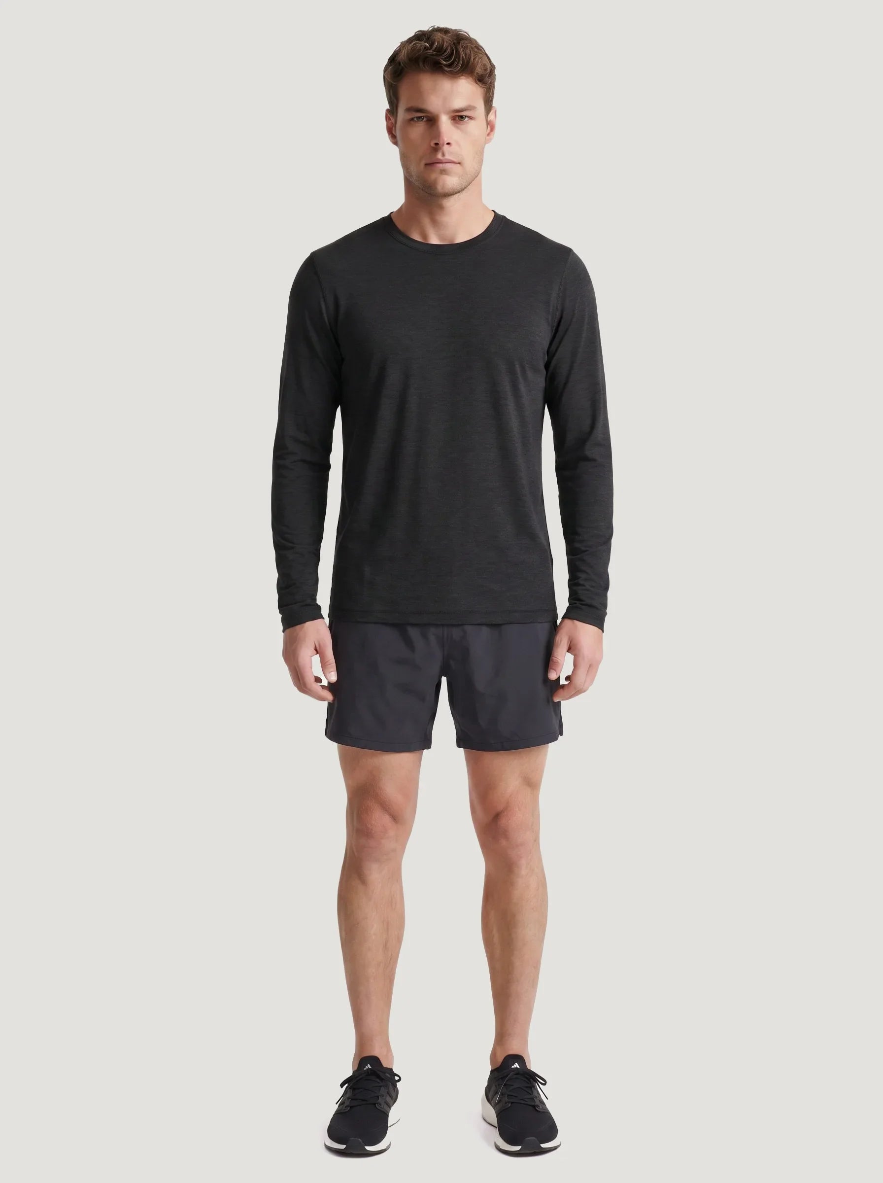 FlowBlend™ Active Langarm-Rundhalsshirt — 6er-Pack