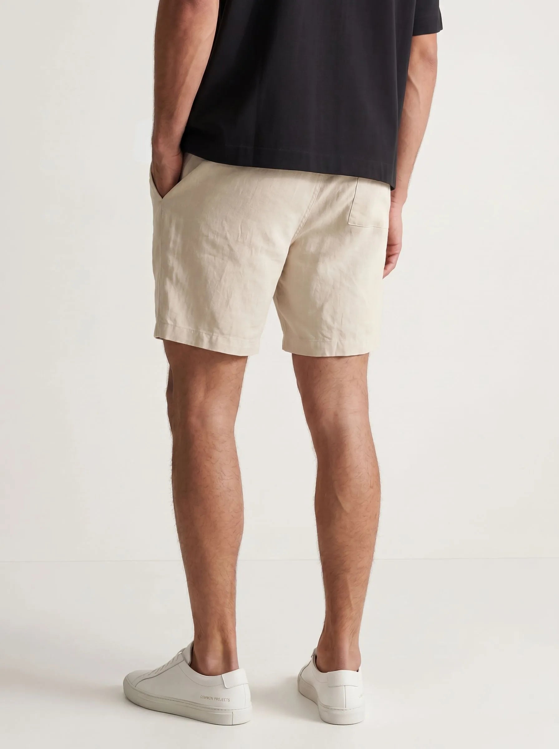 Legere Shorts aus 100 % europäischem Leinen