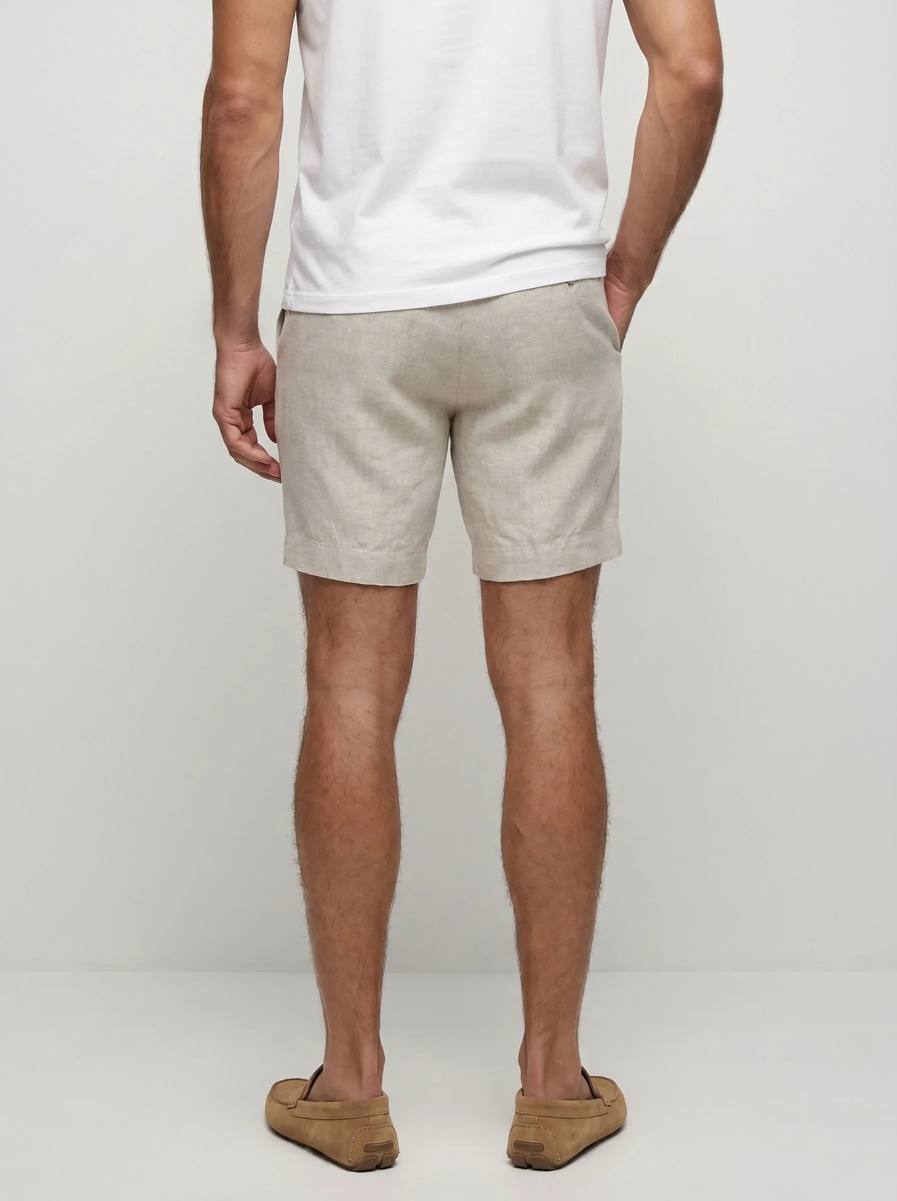 Short habillé 100 % lin européen — 2-Pack