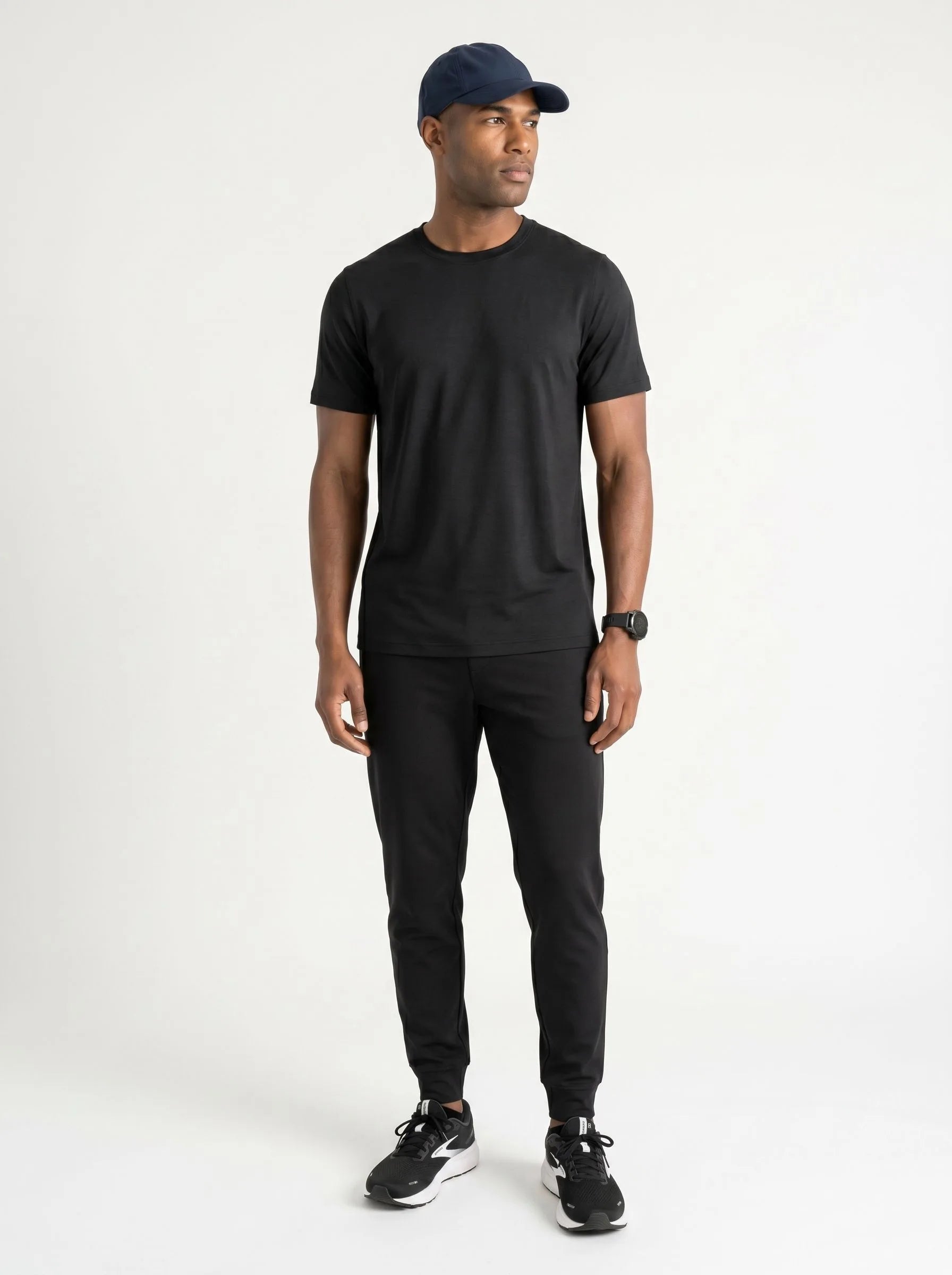 T-shirt col rond sport FlowBlend™
