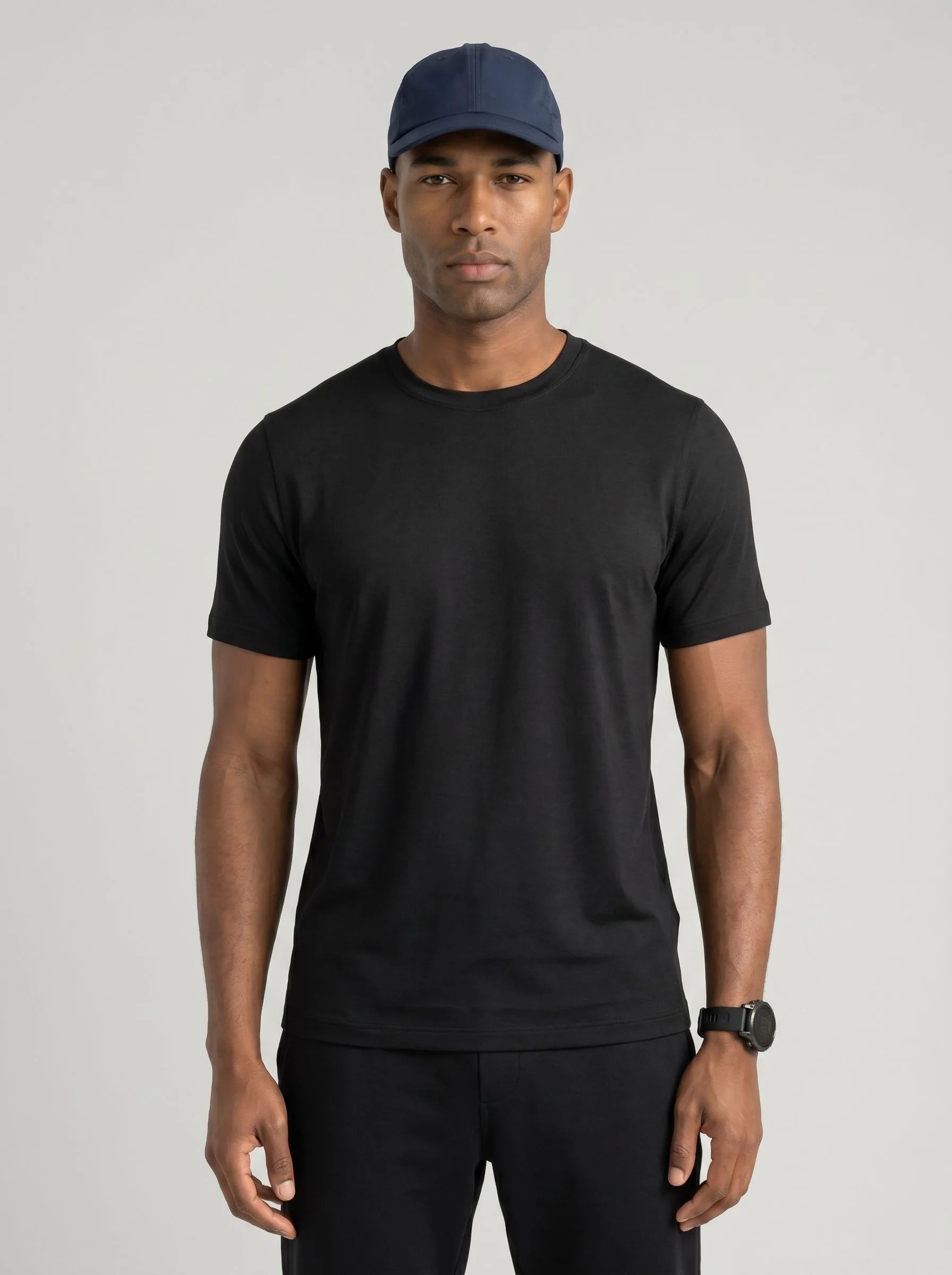 T-shirt col rond sport FlowBlend™
