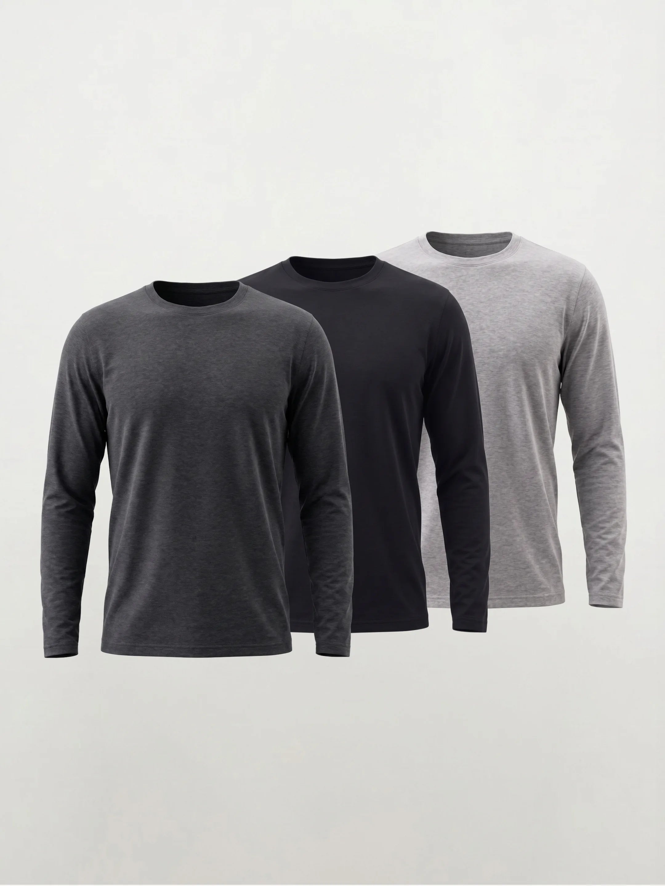 AirPace™ Performance Langarm-Crew-Shirt — 3-Pack